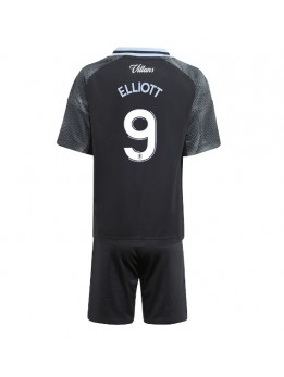 Aston Villa Harvey Elliott #9 Dječji Gostujuci Dres kompleti 2025-26 Kratak Rukavima (+ kratke hlače)